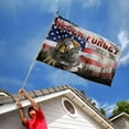 thumbnail image 3 of Dutern Double Sided 911 Grommet Flag 343 Firefighter Never Forget Flag Banner 3 Ply with Brass Grommets 3x5 Feet, 3 of 5