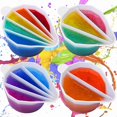 thumbnail image 1 of Silicone Split Cups 4 Pack - Multi-Channel Reusable Mixing Cups for Acrylic Pouring, Resin Art, and Craft Projects, 1 of 5