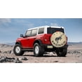 thumbnail image 2 of NEW Bronco Parchment - 35-inch with Camera - US Made SpareCover® Brand - Made for the 6th Generation Ford Bronco, 2 of 4
