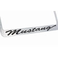 thumbnail image 2 of Portaplaca Ford Mustang cromo latón con inscripción, 2 of 5