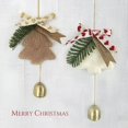 thumbnail image 4 of Adornos colgantes navideños, campanillas de viento para árbol de Navidad, suministros para Año Nuevo 2025, colgantes para árbol de Navidad, decoración navideña para el hogar, 4 of 5