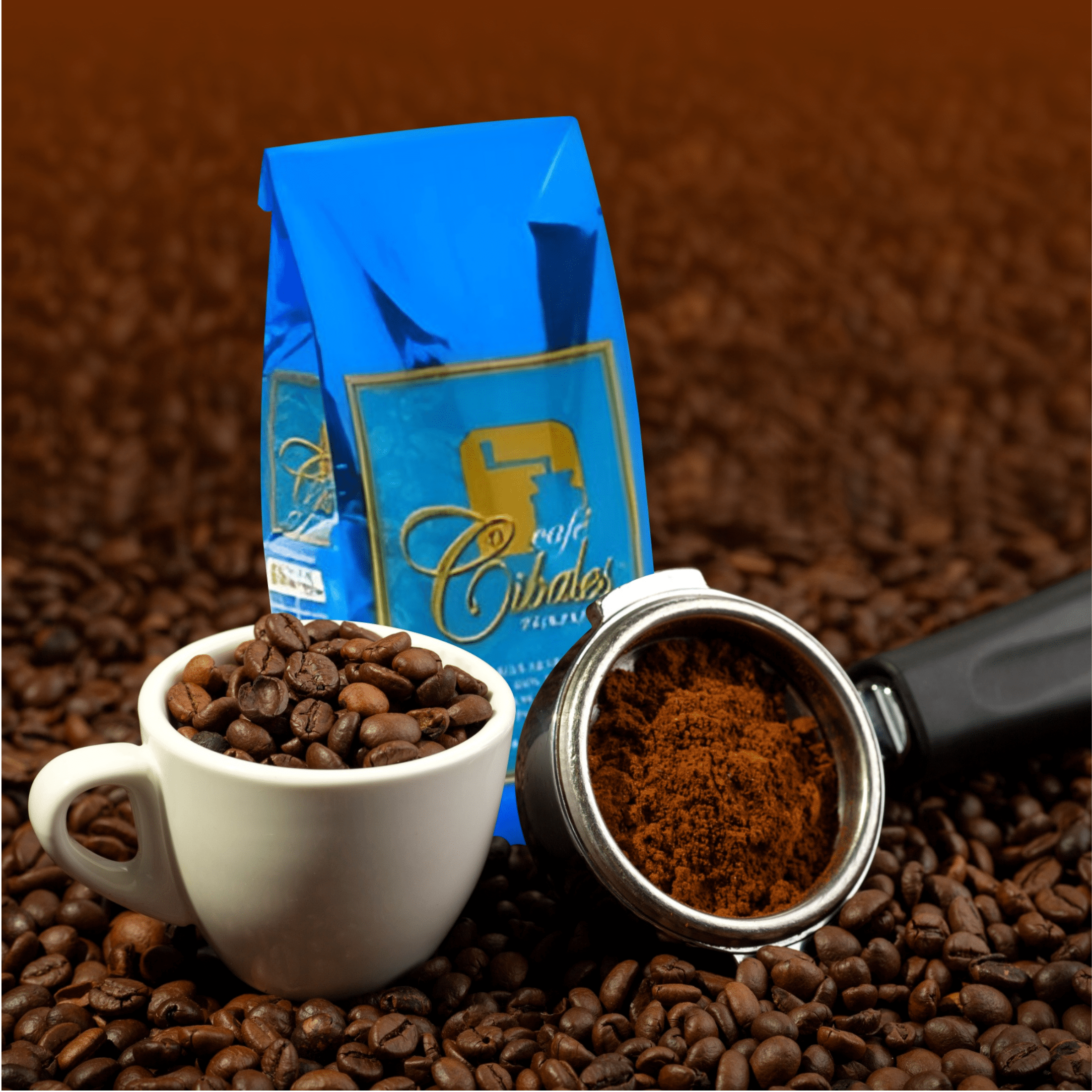 Café Cibales, Special Ground Coffee, 100% Arabica Coffee Grown in Puerto Rico, 12 OZ.