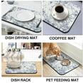 thumbnail image 2 of Coffee Bar Mat Rubber Dish Drying Mat For Kitchen Counter Coffee Mat for Home Bar Gift Kitchen Mat Coffee Bar Accessories Decorative Coffee Shop Chocolate Dish Drying Pad 18" X 24", 2 of 6