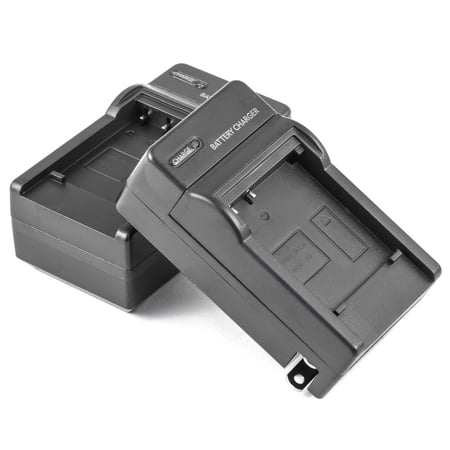 2x Combo - AC/DC Battery Charger for Panasonic DMW-BCF10 DMW-BCF10E DMW-BCF10PP DMC-TS1 2-PACK