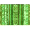 thumbnail image 1 of Ahgly Company Indoor Rectangle Abstract Green Modern Area Rugs, 2' x 3', 1 of 4