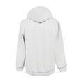 thumbnail image 3 of MHFRRA Sudadera con Capucha y Tejido de Cremallera de Un Cuarto, Ligera, Deportiva, con Bolsillo Delantero, Cómoda y Informal Blanco, 3 of 3