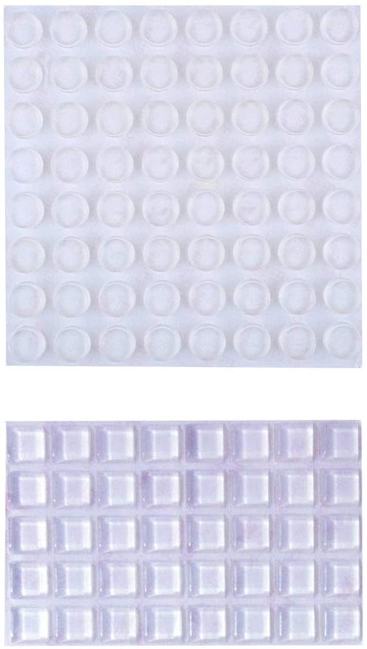 1/2" Clear Rubber Feet Bumper Pads SelfAdhesive Buffer Pads
