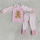 thumbnail image 1 of Venta al por mayor, traje de pastel de Papá Noel de Navidad para bebés, conjunto de bordado para niños, pantalones a rayas de manga larga, ropa de dormir para niños, pijamas para niños pequeños, 1 of 2