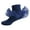 Dark Blue, variant on Double Lace Frills Ankle Socks for Toddler Baby Girls with Ruffles