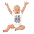 thumbnail image 3 of Purple Smurfs GNAP Manga Panel Romper Boys or Girls Infant Baby Brisco Brands 18M, 3 of 7