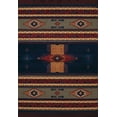 thumbnail image 2 of United Weavers Brunswick Tamara Southwestern Accent Rug, Navy, 1'10" x 3', 2 of 2