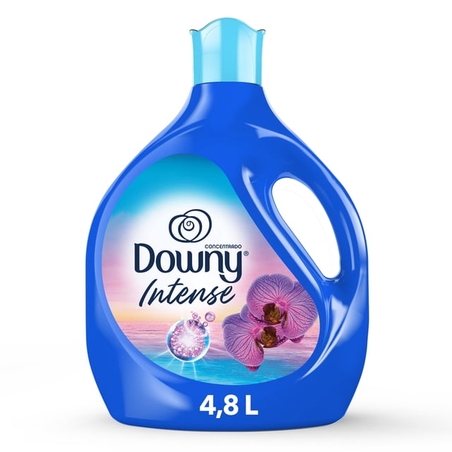 Suavizante de Telas Downy Intense Amanecer, Aroma con Notas Frescas Florales, 4.8 l
