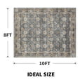 thumbnail image 3 of SIXHOME 10'x14' Area Rugs for Living Room Modern Abstract Area Rugs Machine Washable Rugs Soft Neutral Carpet Rugs for Bedroom Dining Room Office Aesthetic Home Decor Non Slip Rug Blue, 3 of 7