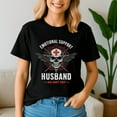 thumbnail image 2 of Emotional Support Husband Funny T-Shirt – Do Not Pet Shirt, Husband Gift, Father Day Tee, 2 of 5