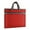Red #0, variant on Men's Waterproof A4 Business Briefcase | Portable Office File Bag | Durable Cloth Fabric | 30x38cm | Black/Sky Blue/Red/Navy Blue | Main Bag + Front Compartment