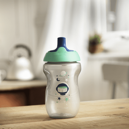 Tommee Tippee Sportee Toddler Sippy Cup | Non-Spill, BPA-Free – 12+ months, 10oz, 2 Count