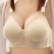 thumbnail image 3 of Gibobby Brasier deportivo para mujer Nuevo sujetador sexy de copa fina de jacquard grande con botonaduras y sin anillo de para mujer(Beige,36), 3 of 4
