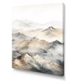 thumbnail image 2 of Designart "Tranquil Mountain Majesty III" Landscape Mountains Canvas Wall Art, 2 of 7