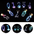 thumbnail image 2 of 10pcs Chic Number Candle Light Birthday Decorative Lights Smokeless Lamp, 2 of 4