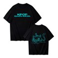 thumbnail image 1 of Unisex Huntrix De-mon Hun&Ters Shirt T-Shirts Short-Sleeved Shirts Pure Cotton Printed Boys And Girls Casual Comfortable For Home And Outdoor Activities Wear L, 1 of 3
