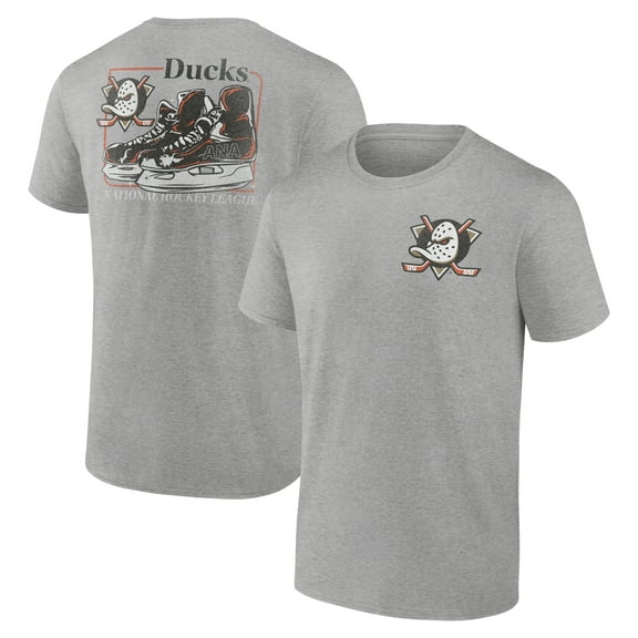 Men's Heather Gray Anaheim Ducks Glory Skates T-Shirt