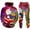 Hot Pink, variant on Men's Christmas Tracksuits 2 Piece Set Funny Xmas Graphic Loose Hoodie Sweatshirt And Joggers Sweatpants Sets Comfortable Fall Fashion Pullover Suit Sets Winter Clothes Outfits