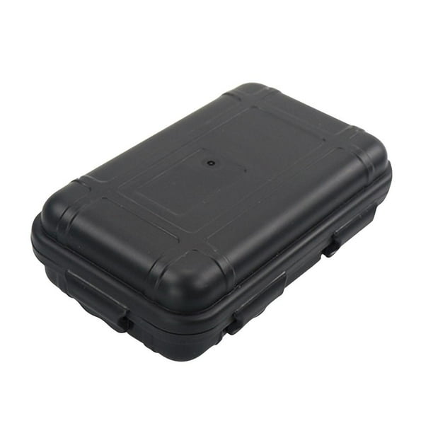 Caja Sellada Impermeable para Exteriores Estuche Almacenamiento Herramientas A Prueba Golpes (negro M)