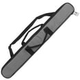 thumbnail image 1 of Raindrops 1Pack Flute Case Carry Bag Grey Rectangular Design for Professional Players 28.1x4.1x1in, 1 of 7