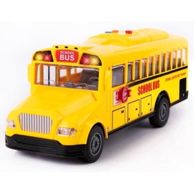 ArtCreativity Kids School Bus Toy with Lights & Sound for Boys Ages 3 