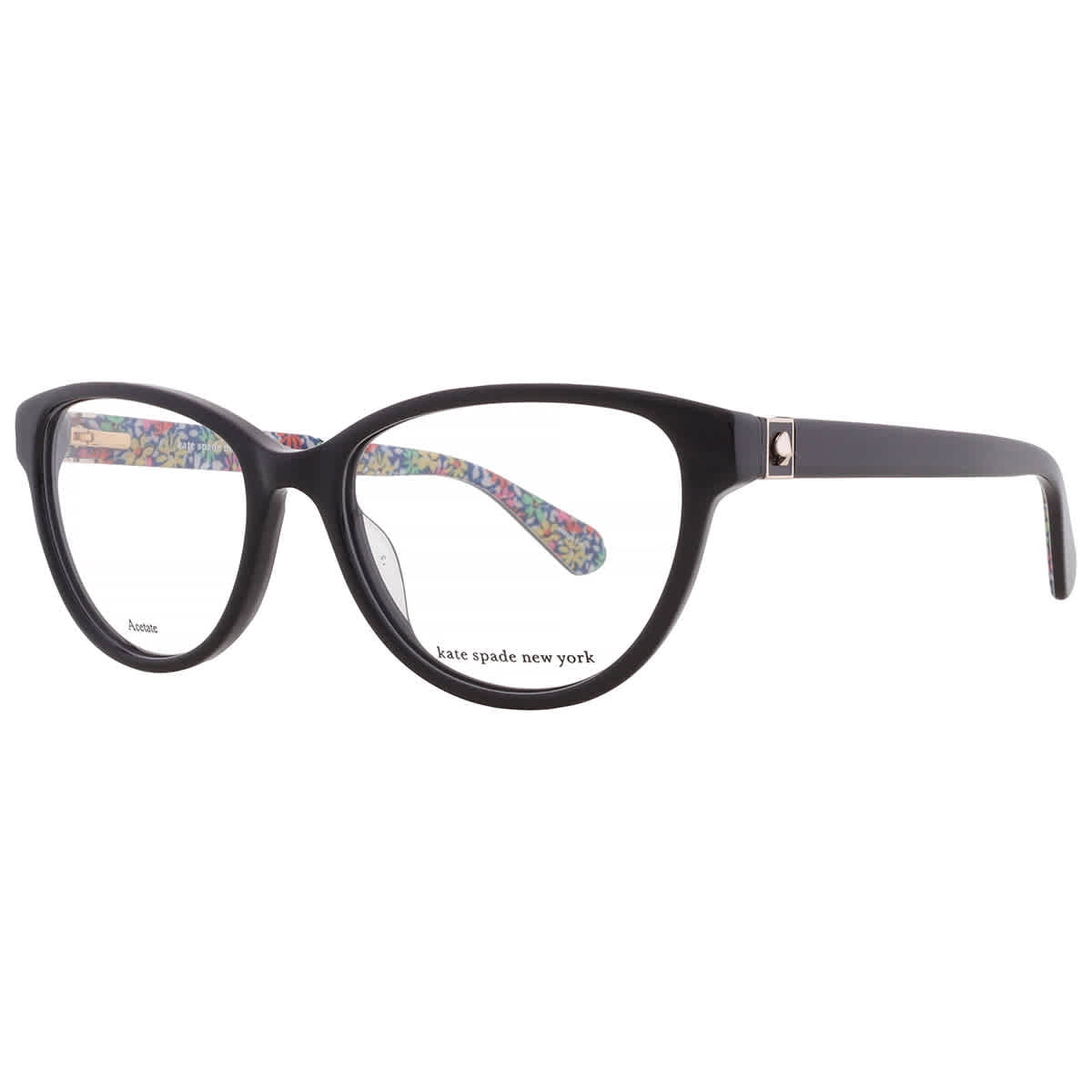 Kate Spade KS Adalina Eyeglasses 0I46 Black Gold - Walmart.com display picture 2