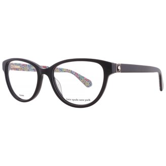 Kate Spade Carolan Womens Plastic Eyeglass Frame 0807 Black 50-17 Spring Hinges Kate Spade CAROLAN Eyeglasses - main image 2