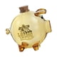 thumbnail image 5 of Hucha de cristal con forma de cerdito, adorno para ahorrar dinero, tarro para guardar monedas, ideal para la ducha, para niños y niñas, de escritorio. Amarillo, 5 of 9