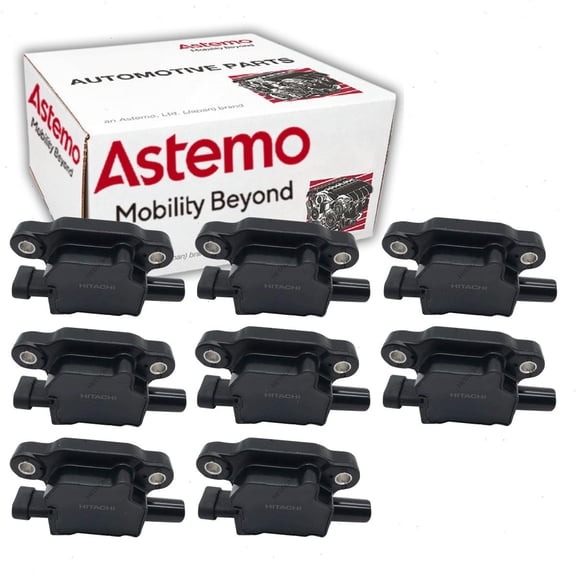 8 pc Hitachi Ignition Coils compatible with Chevrolet Suburban 2500 6.0L V8 2007-2013