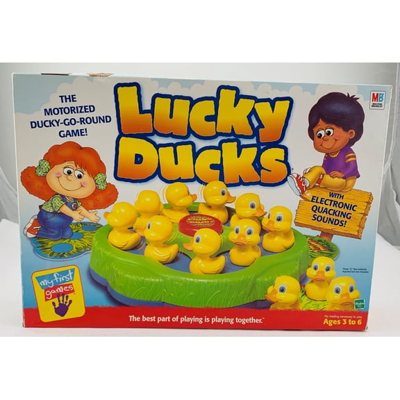 Lucky Ducks Game - 1994 - Milton Bradley - Great Condition