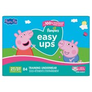 Pampers Easy Ups Peppa Potty Training Pants Girls Size 2T-3T, 84 Count (Select for More Options)