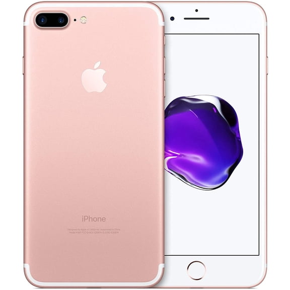 Pre-Owned Restored Apple iPhone 7 Plus A1661 (Fully Unlocked) 128GB Rose Gold
