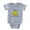 Heather Grey, variant on CafePress - Smile Jesus - Cute Infant Baby Football Bodysuit