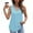 Light Blue, variant on Uaswgudfs Women's Sleeveless V-Neck Tank Top with Delicate Lace Trim - Lightweight Soft Fabric for Casual Summer Layering or Everyday Effortless Style