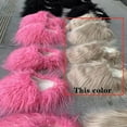 thumbnail image 1 of Factory Price New Designer Real Tan Sheep Fur Women Slides Slippers For Season With Customized Color, 1 of 7