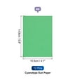 thumbnail image 2 of Uxcell Cyanotype Paper, 12 Sheet Sun Print Paper Kit Green Crafts Paper 5.8x4.1 Inch, 2 of 7