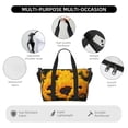 thumbnail image 3 of Travel Duffle Bag Flower Bush Sunflower Travel Tote Bags Carry on Luggage Waterproof Weekender Bags with Top Handle Adjustable Shoulde Strap for Travel Gym, 3 of 5