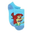thumbnail image 3 of Disney Princess Girls Toddler 6 Pack No Show Socks Set DP237GNS, 3 of 8
