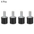 thumbnail image 3 of M4 Rubber Mounts Shock Absorber Anti Vibration Isolators 10 x 10mm 4piece, 3 of 3