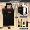 thumbnail image 4 of Bolsa de transporte OPUX, enfriador a prueba de fugas con aislamiento para dos botellas, 4 of 8