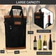 thumbnail image 4 of Bolsa de transporte OPUX, enfriador a prueba de fugas con aislamiento para dos botellas, 4 of 8