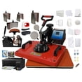 thumbnail image 2 of Combo 9 en 1 Craftech 29x38 Plancha Sublimación Color Rojo con Impresora, 2 of 7
