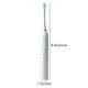 thumbnail image 4 of Cepillo de dientes eléctrico con 8 cabezales | 6 modos de velocidad y temporizador de 2 minutos | Resistente al agua IPX7 y base de carga magnética para adultos y viajes, 4 of 9