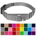 thumbnail image 2 of Country Brook Petz® Silver Durable Nylon Martingale with Deluxe Buckle - Made in the USA, Small, 2 of 7