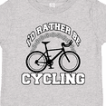 thumbnail image 4 of Inktastic I'd Rather Be Cycling Boys or Girls Toddler T-Shirt, 4 of 5