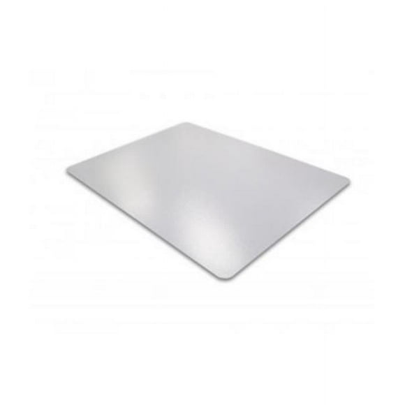 FloortexUSA FCECO123048AEP 30 x 48 in. Ecotex Enhanced Polymer Rectangular Chair mat Hard Floor Anti-Slip&#44; Clear
